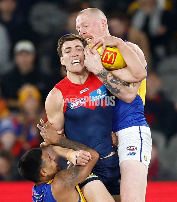 AFL 2025 Round 21 - Melbourne v West Coast - A-60985171