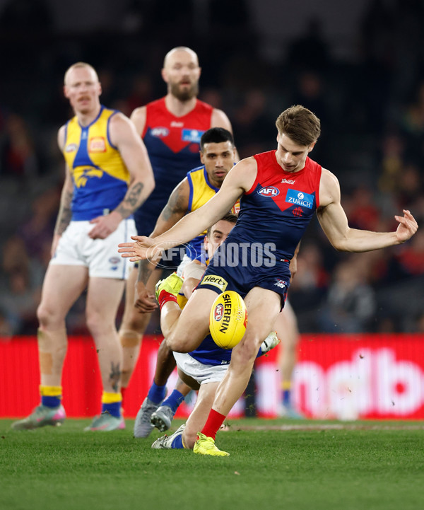 AFL 2025 Round 21 - Melbourne v West Coast - A-60985193