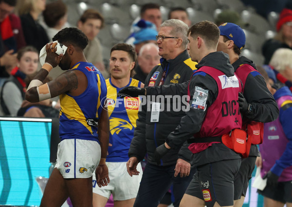 AFL 2025 Round 21 - Melbourne v West Coast - A-60985201