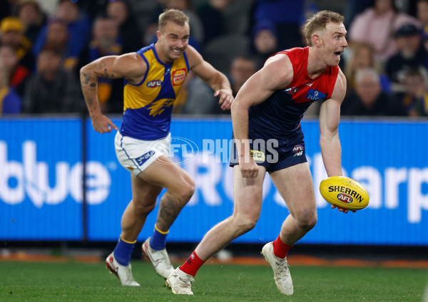 AFL 2025 Round 21 - Melbourne v West Coast - A-60987849