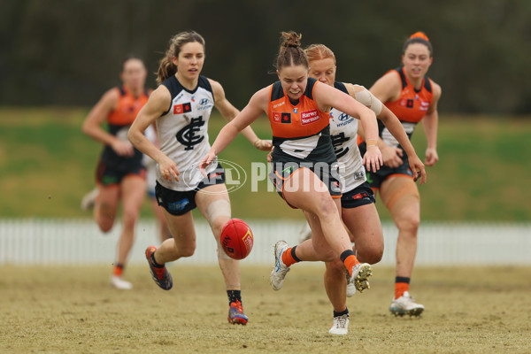 AFLW 2025 Practice Match - GWS v Carlton - A-60987903