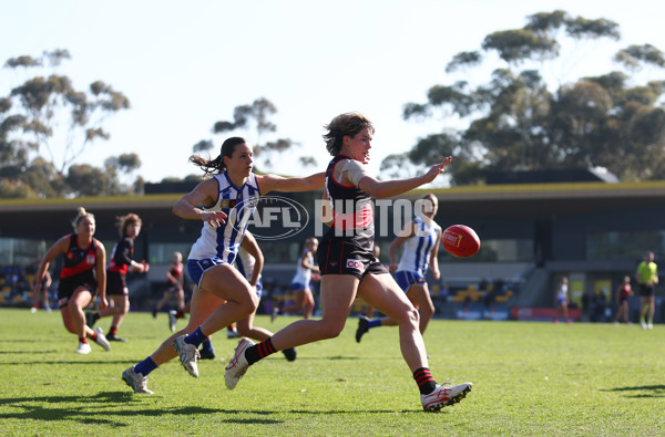 AFLW 2025 Practice Match - North Melbourne v Essendon - A-60987904