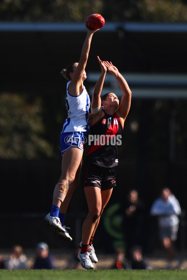 AFLW 2025 Practice Match - North Melbourne v Essendon - A-60987905