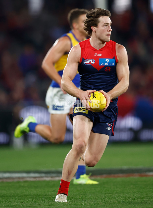 AFL 2025 Round 21 - Melbourne v West Coast - A-60987934
