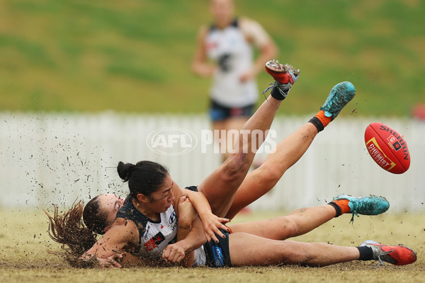 AFLW 2025 Practice Match - GWS v Carlton - A-60989156