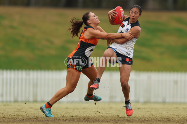 AFLW 2025 Practice Match - GWS v Carlton - A-60989167