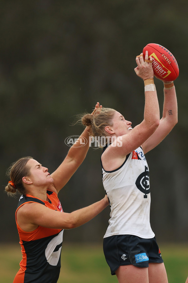 AFLW 2025 Practice Match - GWS v Carlton - A-60989172