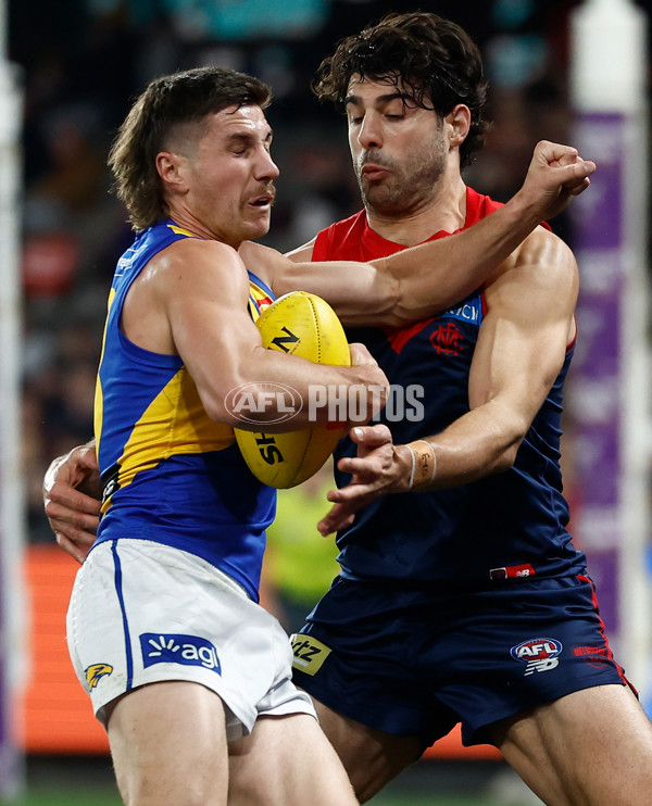 AFL 2025 Round 21 - Melbourne v West Coast - A-60989208