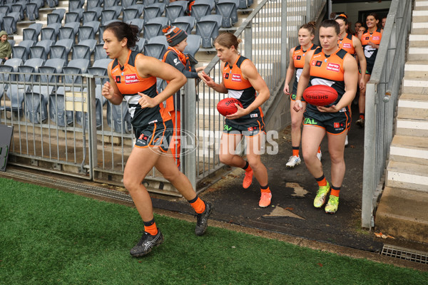 AFLW 2025 Practice Match - GWS v Carlton - A-60989215