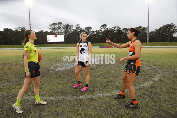 AFLW 2025 Practice Match - GWS v Carlton - A-60991388