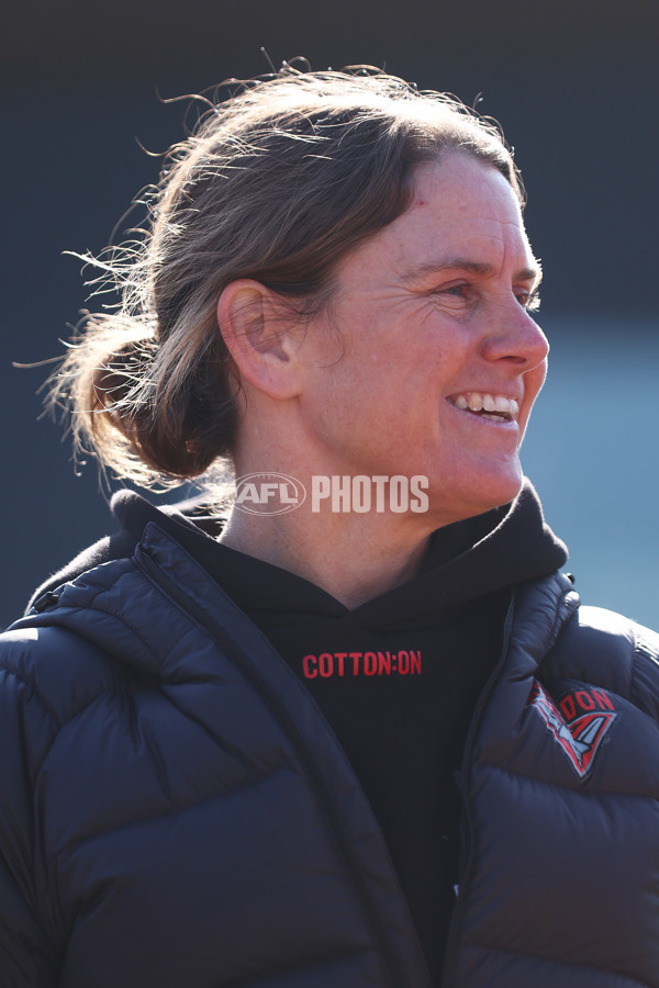 AFLW 2025 Practice Match - North Melbourne v Essendon - A-60991394