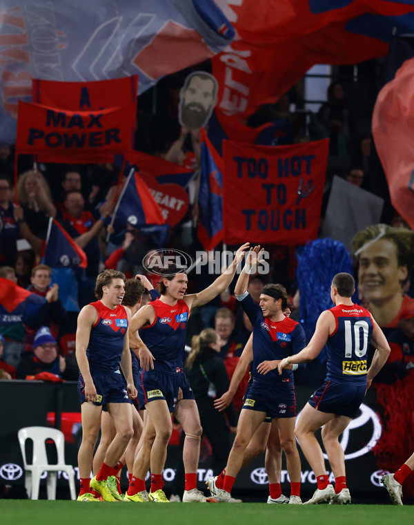 AFL 2025 Round 21 - Melbourne v West Coast - A-60991418