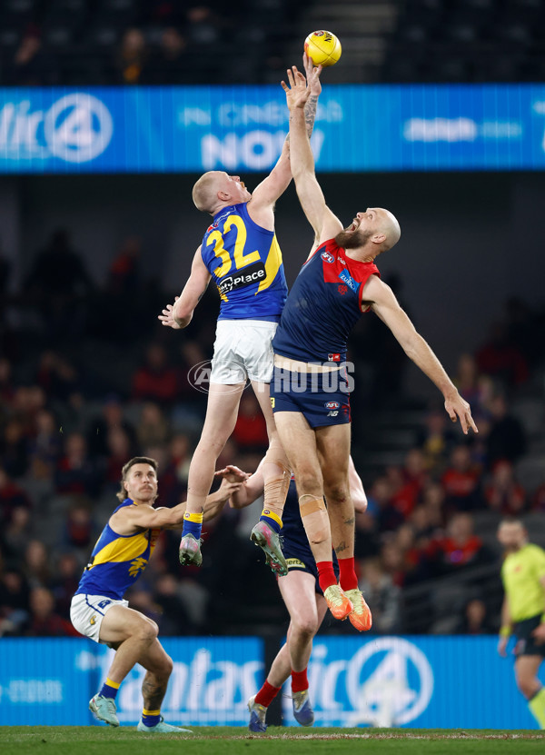 AFL 2025 Round 21 - Melbourne v West Coast - A-60993731