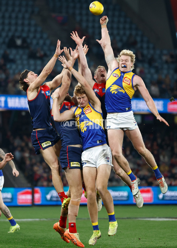 AFL 2025 Round 21 - Melbourne v West Coast - A-60993745