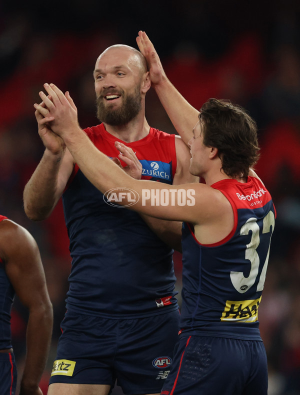 AFL 2025 Round 21 - Melbourne v West Coast - A-60993759