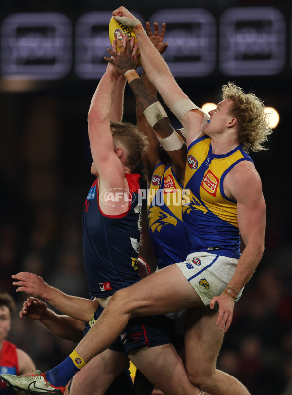 AFL 2025 Round 21 - Melbourne v West Coast - A-60993776