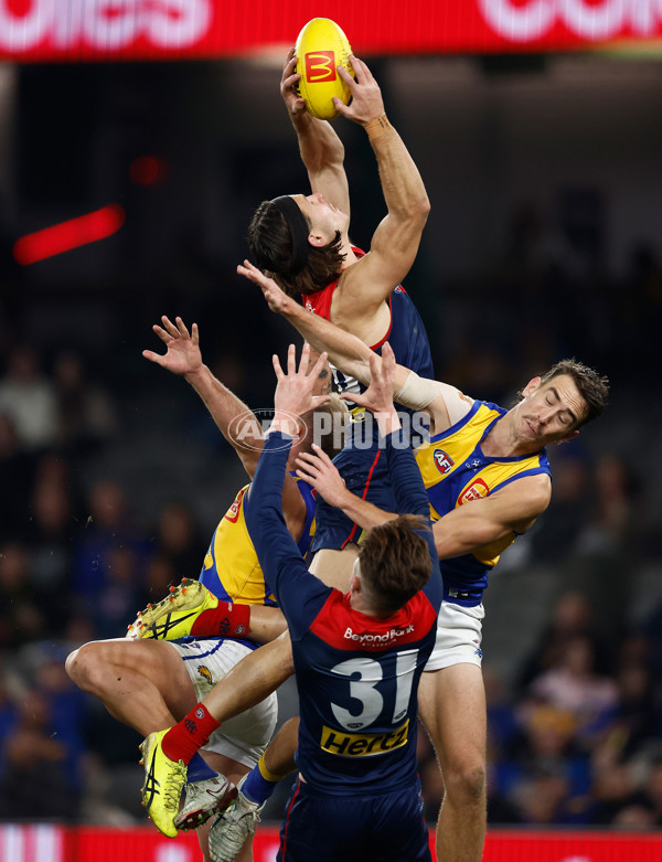 AFL 2025 Round 21 - Melbourne v West Coast - A-60996195
