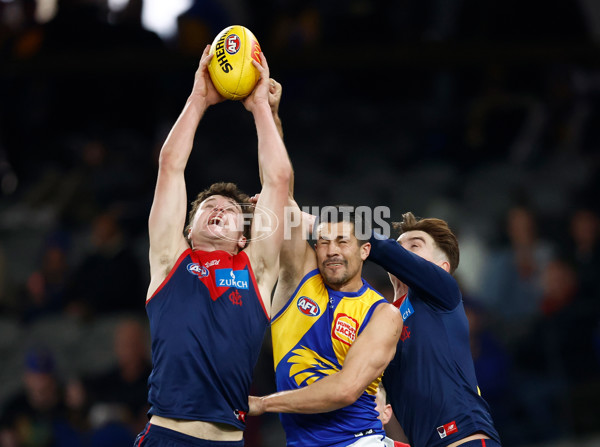 AFL 2025 Round 21 - Melbourne v West Coast - A-60996196
