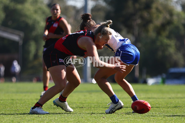 AFLW 2025 Practice Match - North Melbourne v Essendon - A-60996213