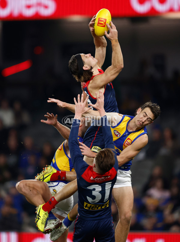 AFL 2025 Round 21 - Melbourne v West Coast - A-60996972
