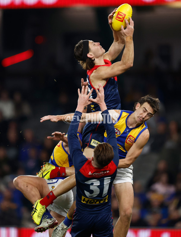 AFL 2025 Round 21 - Melbourne v West Coast - A-60996974