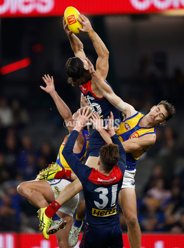 AFL 2025 Round 21 - Melbourne v West Coast - A-60996988