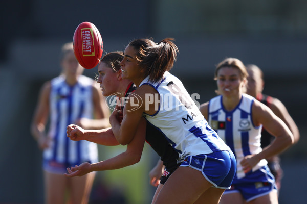 AFLW 2025 Practice Match - North Melbourne v Essendon - A-60997002