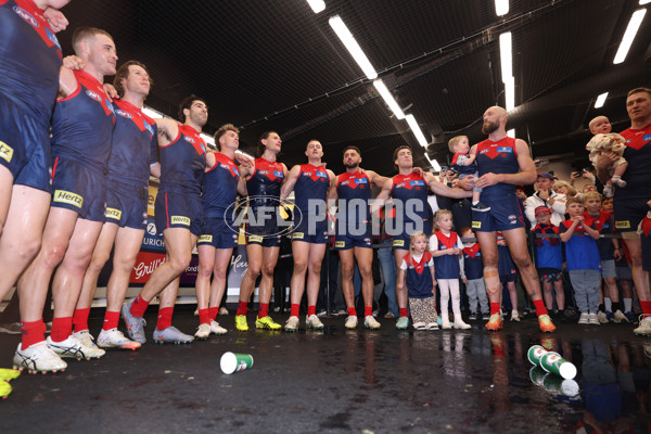 AFL 2025 Round 21 - Melbourne v West Coast - A-60999064