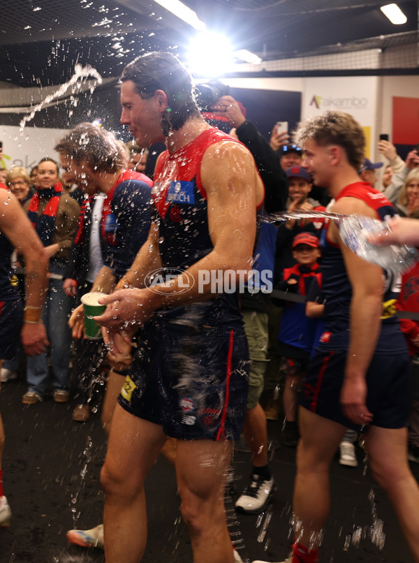 AFL 2025 Round 21 - Melbourne v West Coast - A-60999068