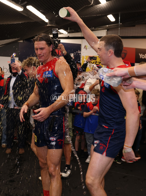 AFL 2025 Round 21 - Melbourne v West Coast - A-60999076