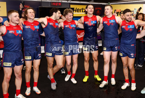 AFL 2025 Round 21 - Melbourne v West Coast - A-60999100
