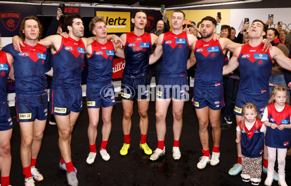 AFL 2025 Round 21 - Melbourne v West Coast - A-60999103