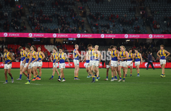 AFL 2025 Round 21 - Melbourne v West Coast - A-60999561