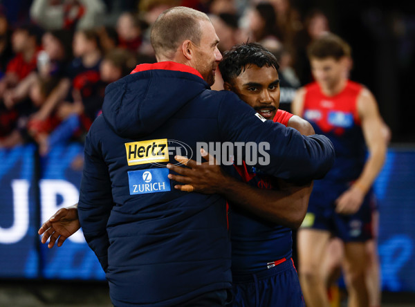 AFL 2025 Round 21 - Melbourne v West Coast - A-60999631