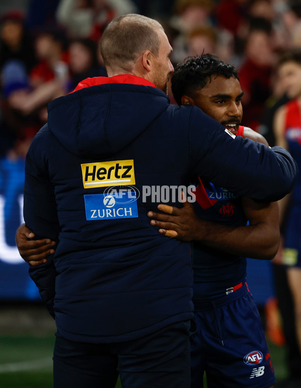 AFL 2025 Round 21 - Melbourne v West Coast - A-60999634