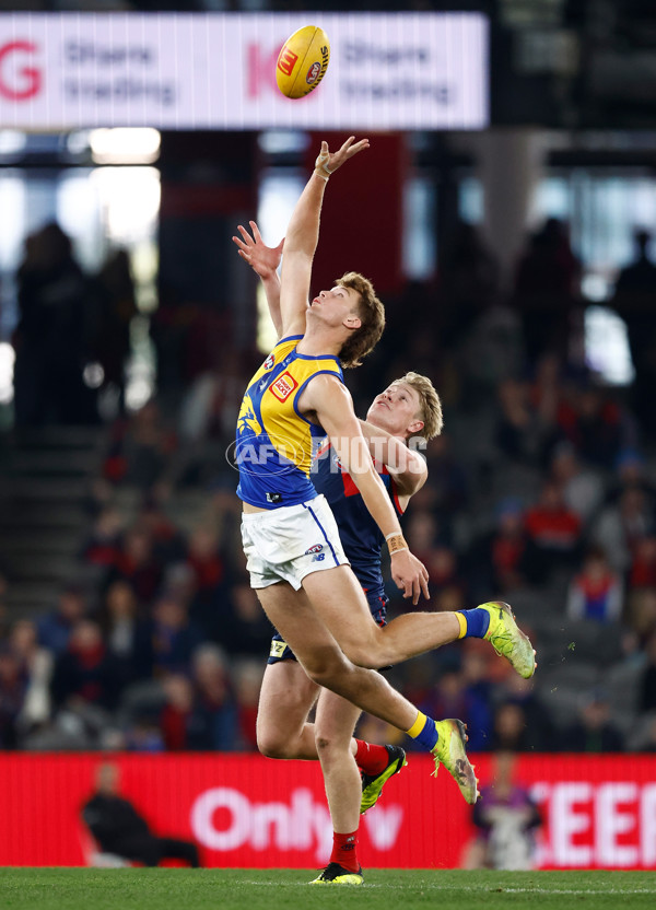 AFL 2025 Round 21 - Melbourne v West Coast - A-61001897