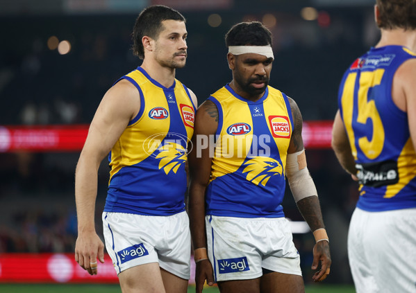 AFL 2025 Round 21 - Melbourne v West Coast - A-61001899