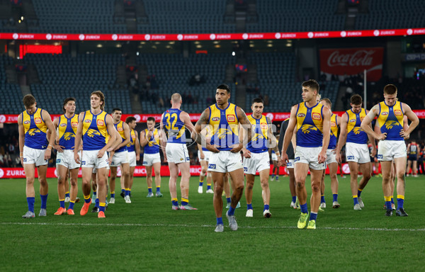 AFL 2025 Round 21 - Melbourne v West Coast - A-61002093
