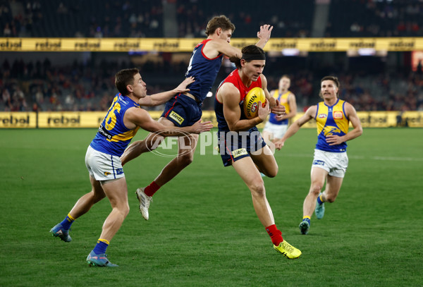 AFL 2025 Round 21 - Melbourne v West Coast - A-61002099