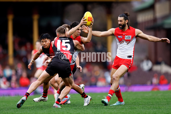 AFL 2025 Round 21 - Sydney v Essendon - A-61002151