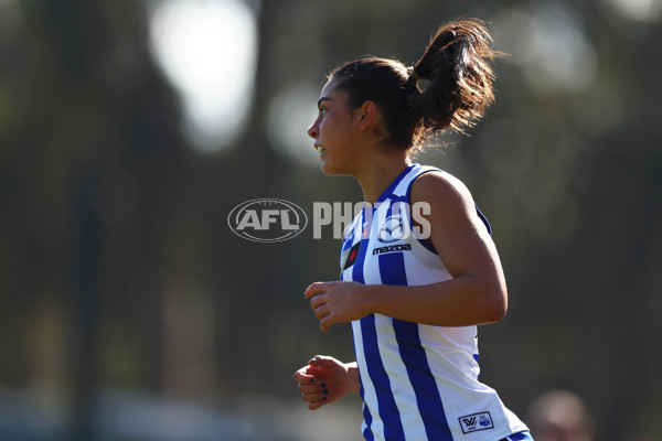 AFLW 2025 Practice Match - North Melbourne v Essendon - A-61002157