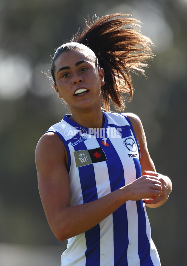 AFLW 2025 Practice Match - North Melbourne v Essendon - A-61002158