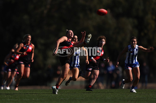 AFLW 2025 Practice Match - North Melbourne v Essendon - A-61002169