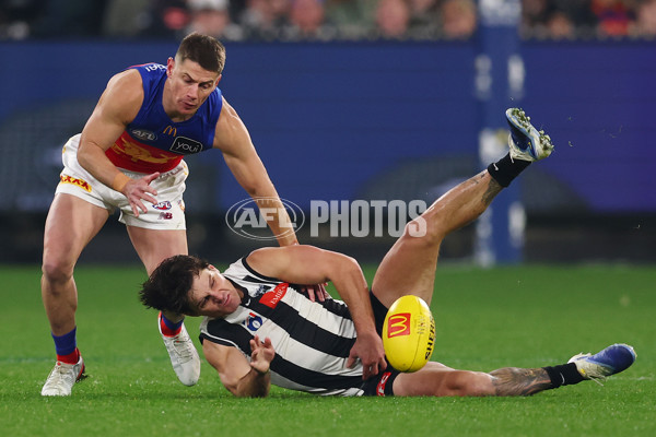 AFL 2025 Round 21 - Collingwood v Brisbane - A-61016275