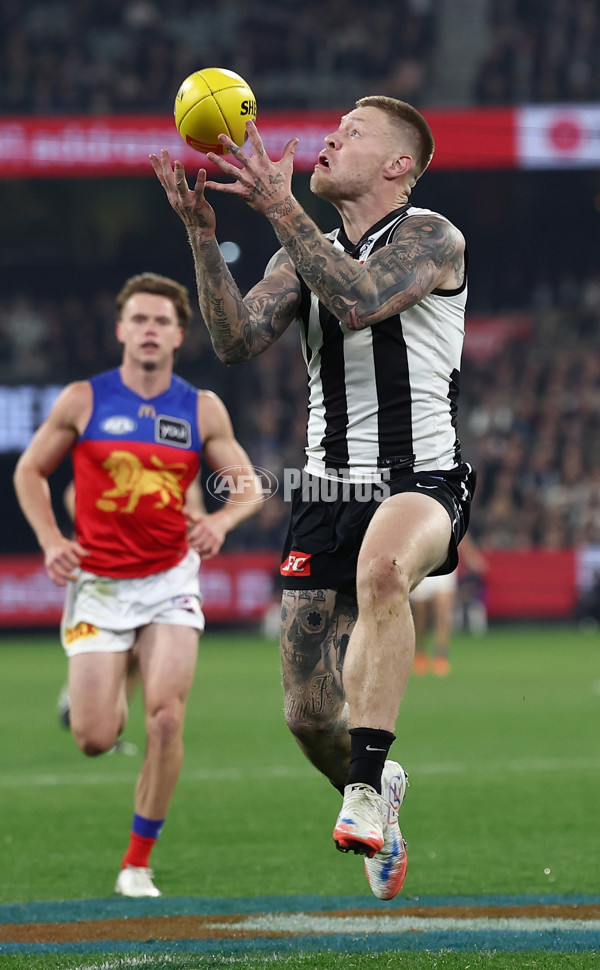 AFL 2025 Round 21 - Collingwood v Brisbane - A-61016281