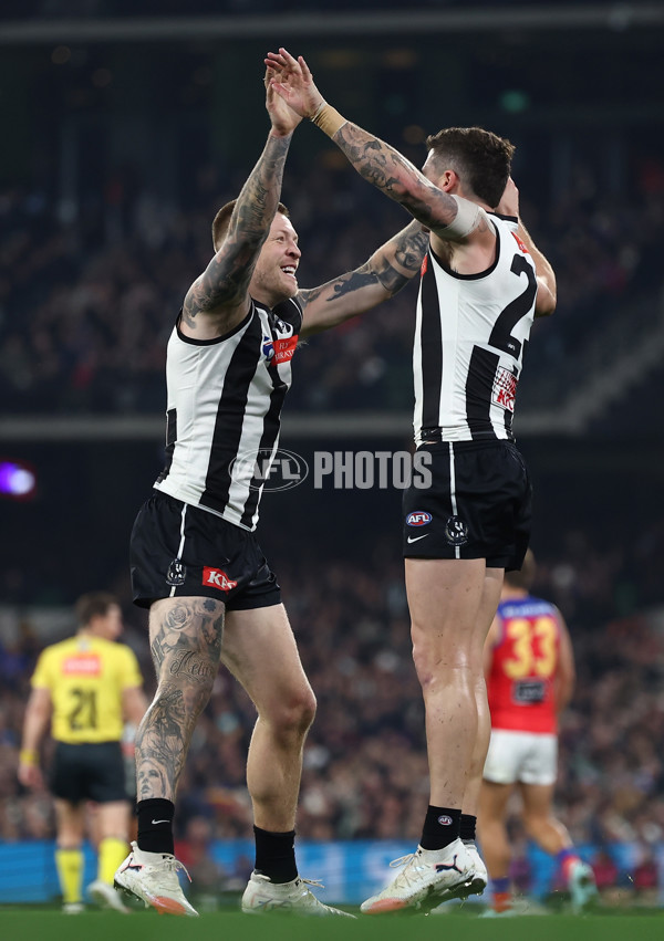 AFL 2025 Round 21 - Collingwood v Brisbane - A-61016282
