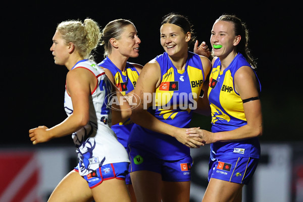 AFLW 2025 Practice Match - West Coast v Western Bulldogs - A-61016290