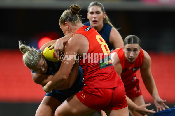 AFLW 2025 Practice Match - Gold Coast v Geelong - A-61018860