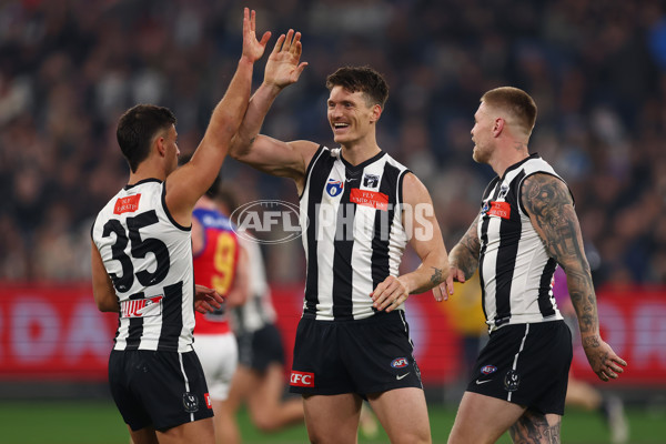 AFL 2025 Round 21 - Collingwood v Brisbane - A-61018924