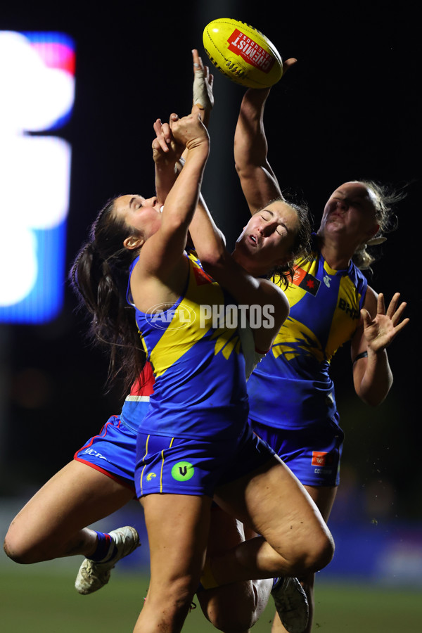 AFLW 2025 Practice Match - West Coast v Western Bulldogs - A-61021599